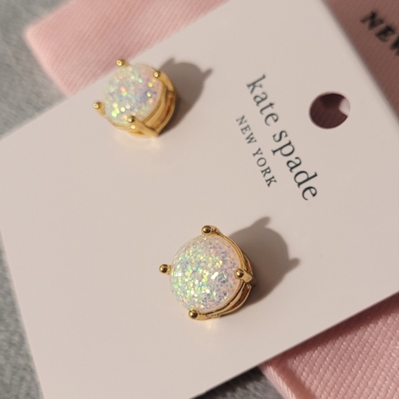 Kate Spade 'Glitter Gumdrop' studs - Picture 8 of 16